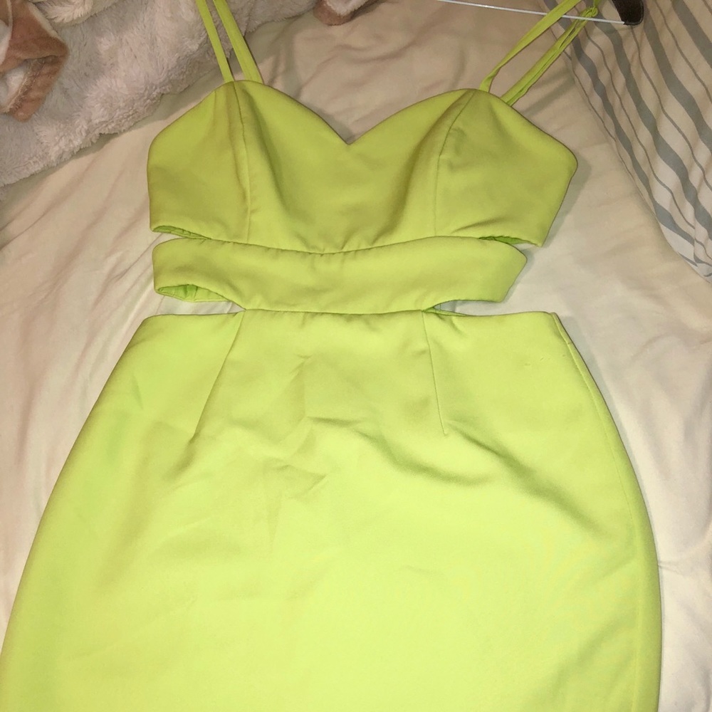 NBD cutout cocktail dress